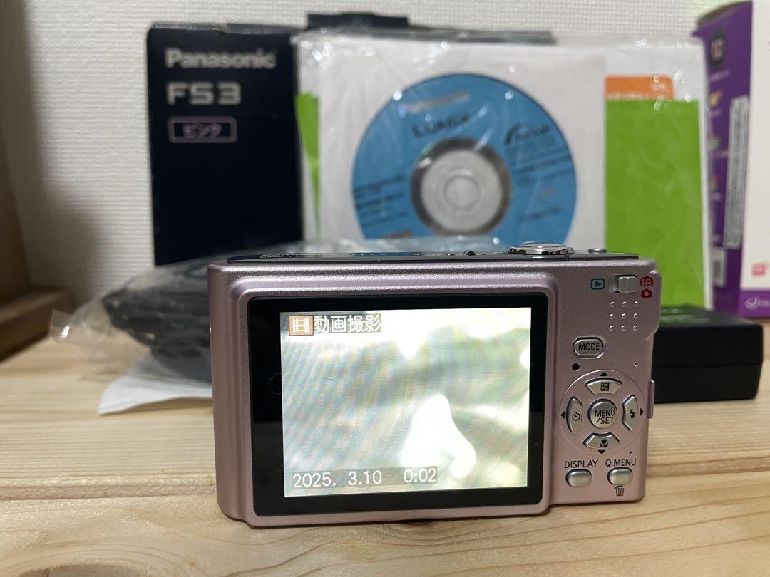 ☆美品☆Panasonic DMC-FS3 ピンク ミニーデザイン　デジカメ ☆美品☆Panasonic DMC-FS3 ピンク ミニーデザイン デジカメ