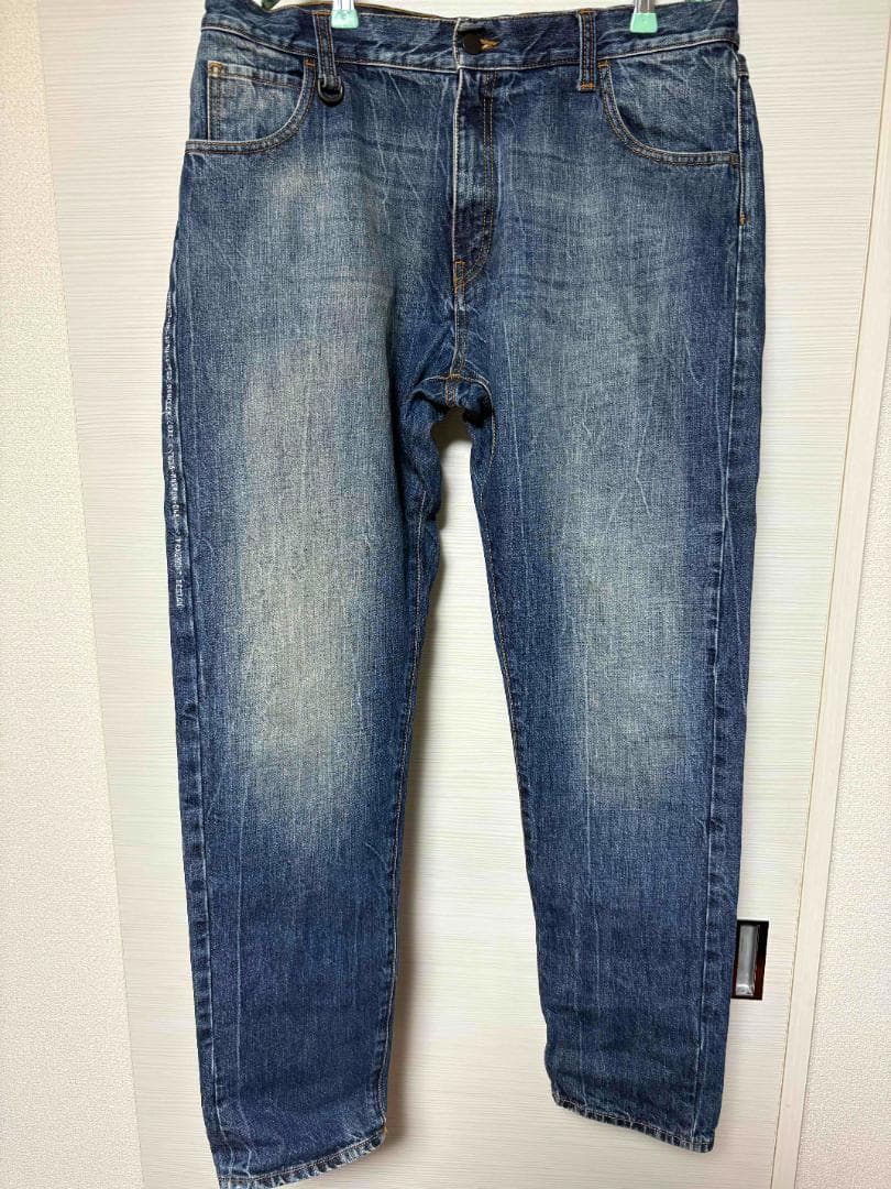 モンクレール FRAGMENT フラグメントテーパードデニムパンツ ジーンズXL LL MONCLER