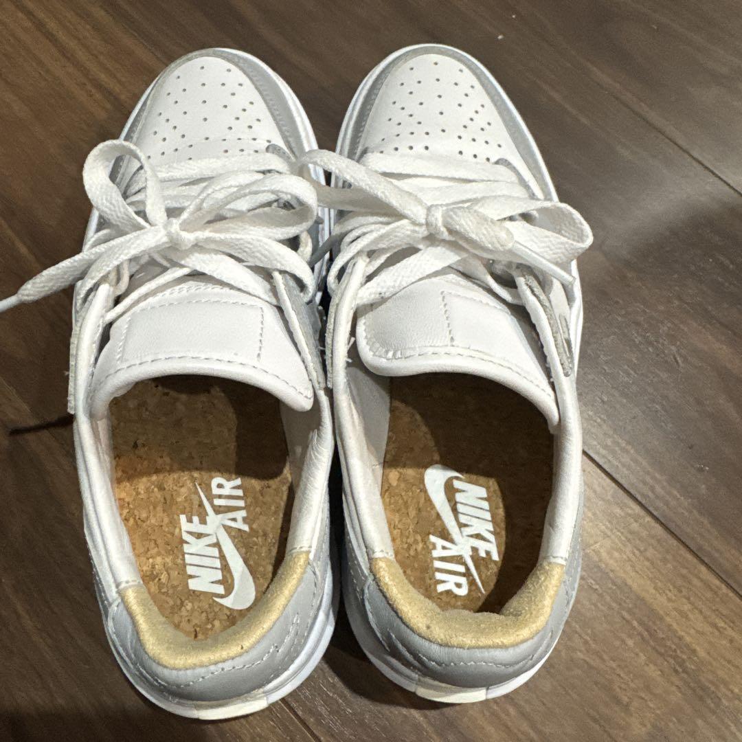 Air Jordan 1 Low グレー/ホワイト
