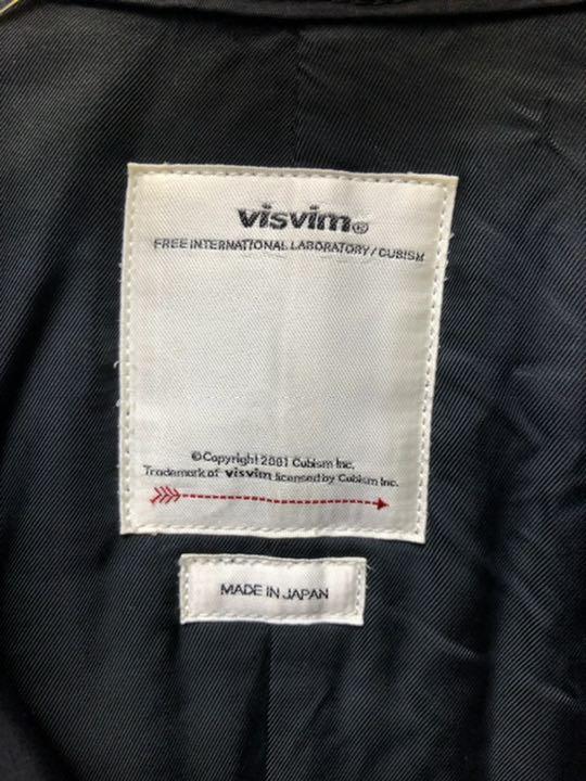 国産大人気 美品 visvim ヴィズヴィム コーチジャケット 2 黒 d75Ti-m38000054785 超特価激安