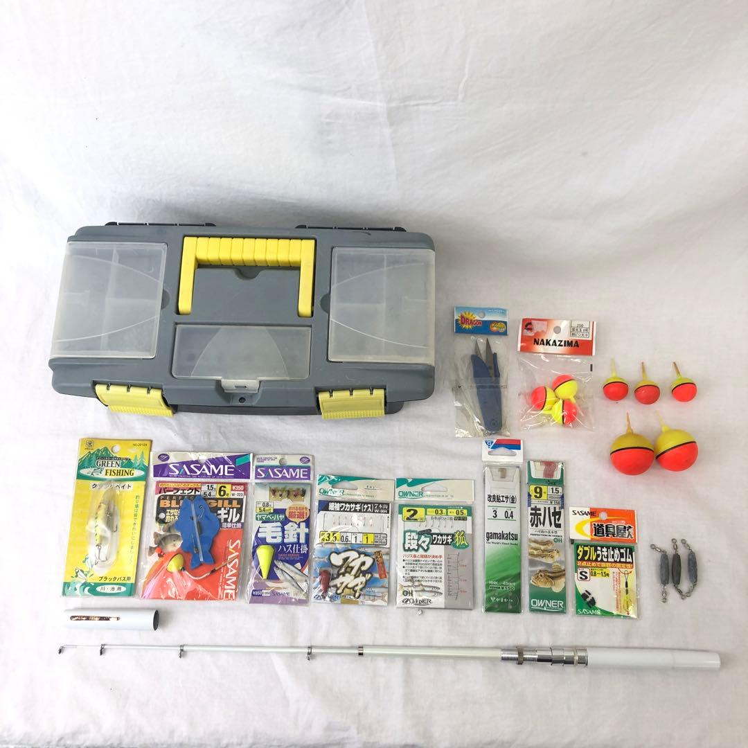 バス釣り道具セット 道具入れ 川釣り仕掛けセット【Z-462】 - メルカリ