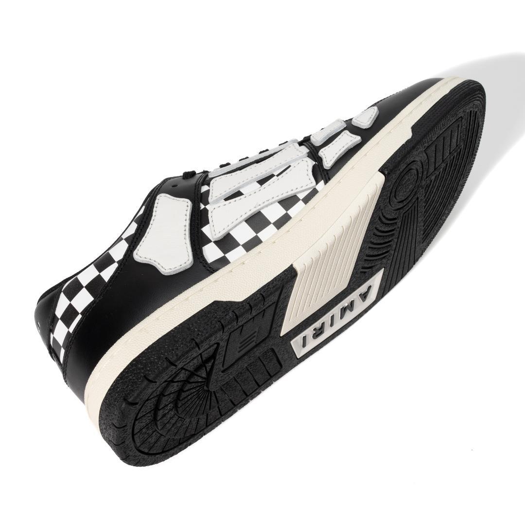 新品 AMIRI CHECKERED Skel Top Low Sneaker