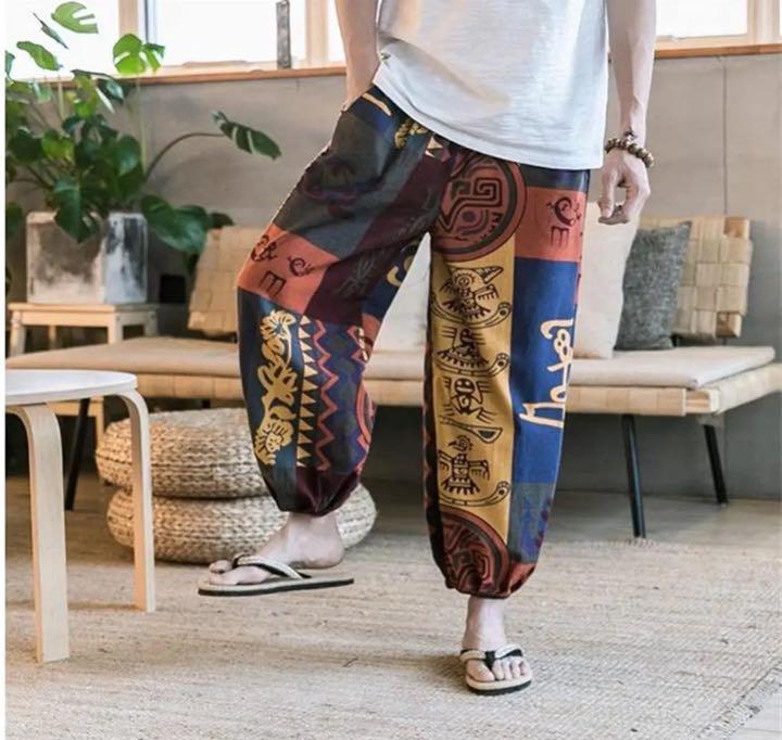 アジアン エスニック 柄 アラジン サルエルパンツ ゴム 赤 黒 男女兼用 新品 - メルカリ アジアン エスニック 柄 アラジン サルエルパンツ ゴム 赤 黒 男女兼用 新品 - メルカリ
