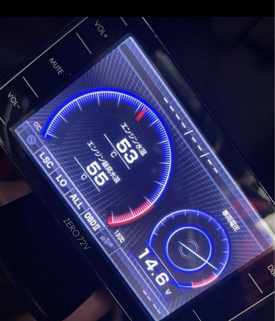 コムテック ZERO72V OBD2-R2付き