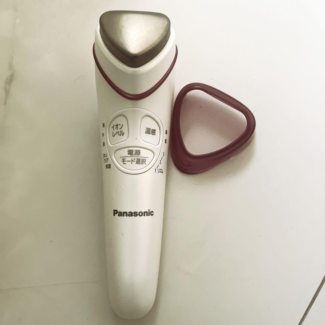 パナソニック 美顔器 イオンエフェクター 温感タイプ ピンク調