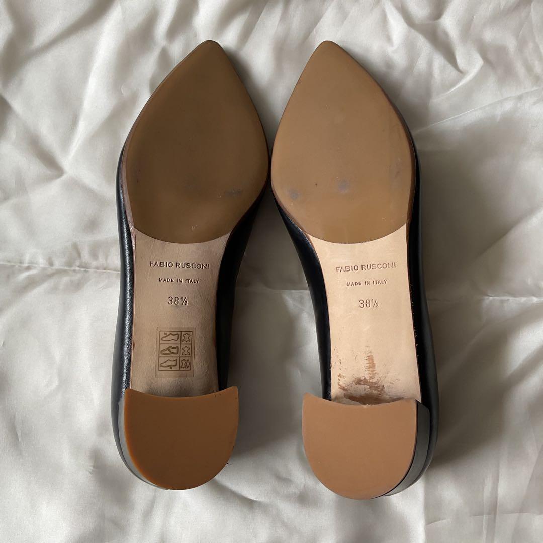 【美品】ファビオルスコーニ　チャンキーヒール　パンプス