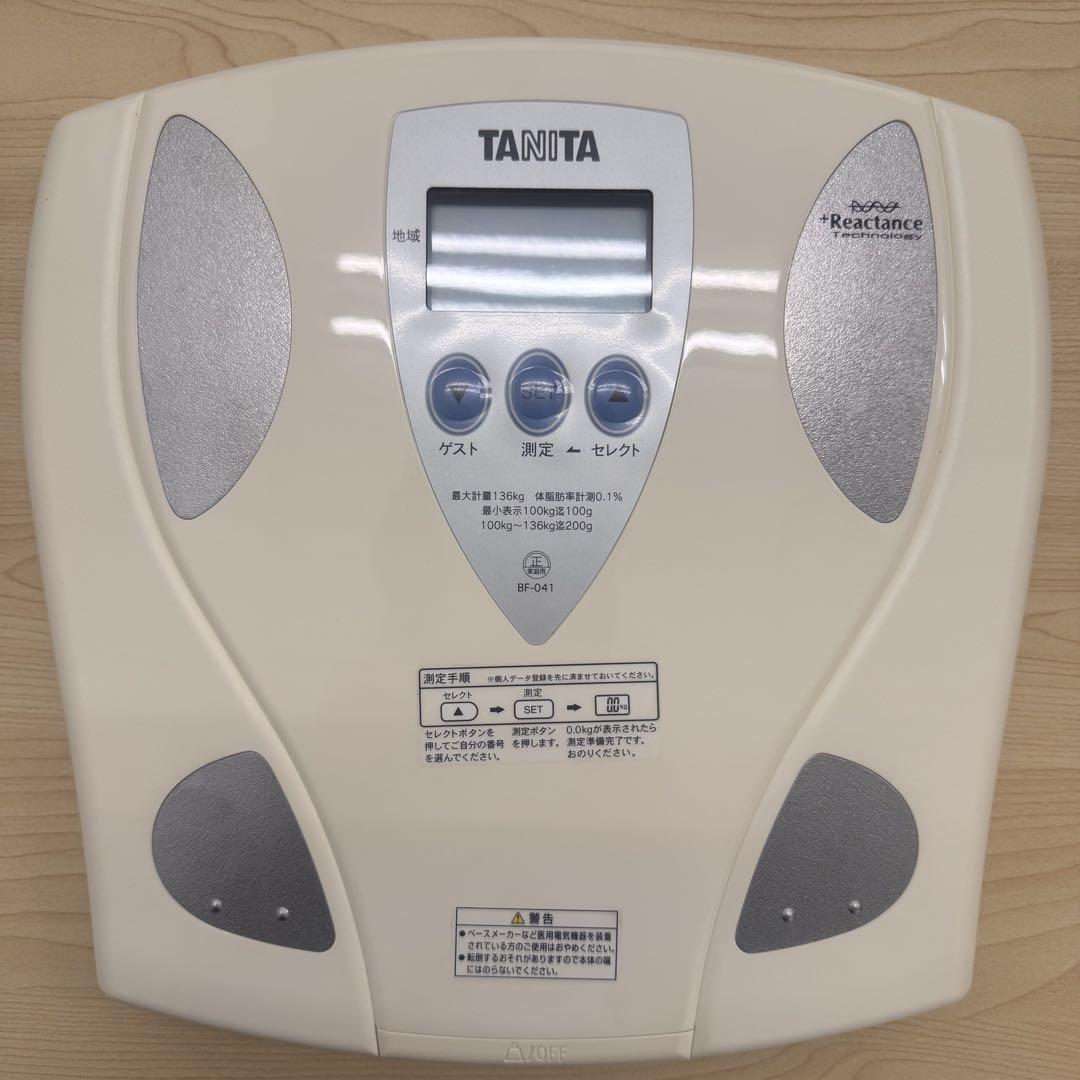 超歓迎された TANITA 体重計 タニタ 体脂肪計付きヘルスメーター 体脂肪計 健康管理・計測計