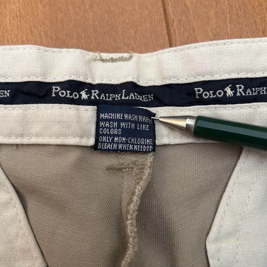 新品 90s POLO Ralph Lauren チノパンツ ポロチノ w30