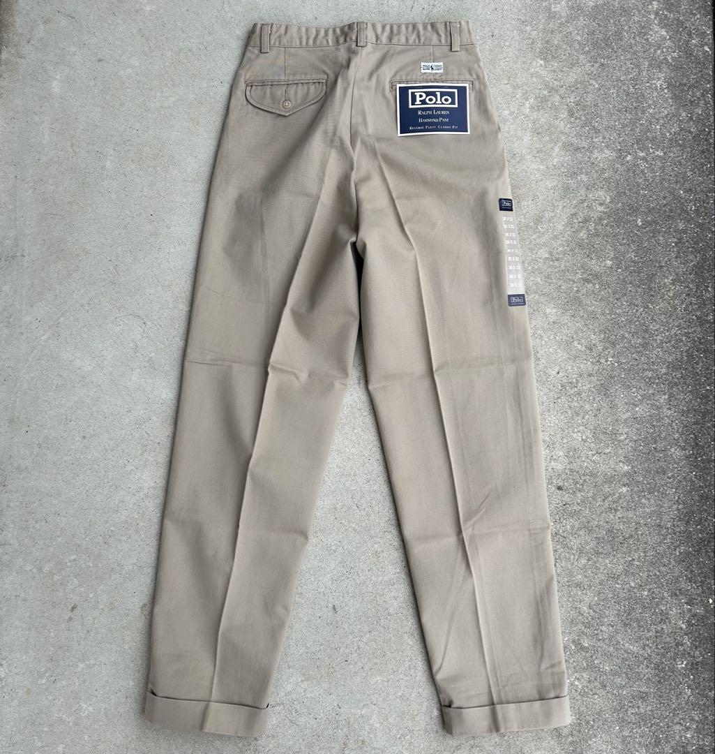 新品 90s POLO Ralph Lauren チノパンツ ポロチノ w30