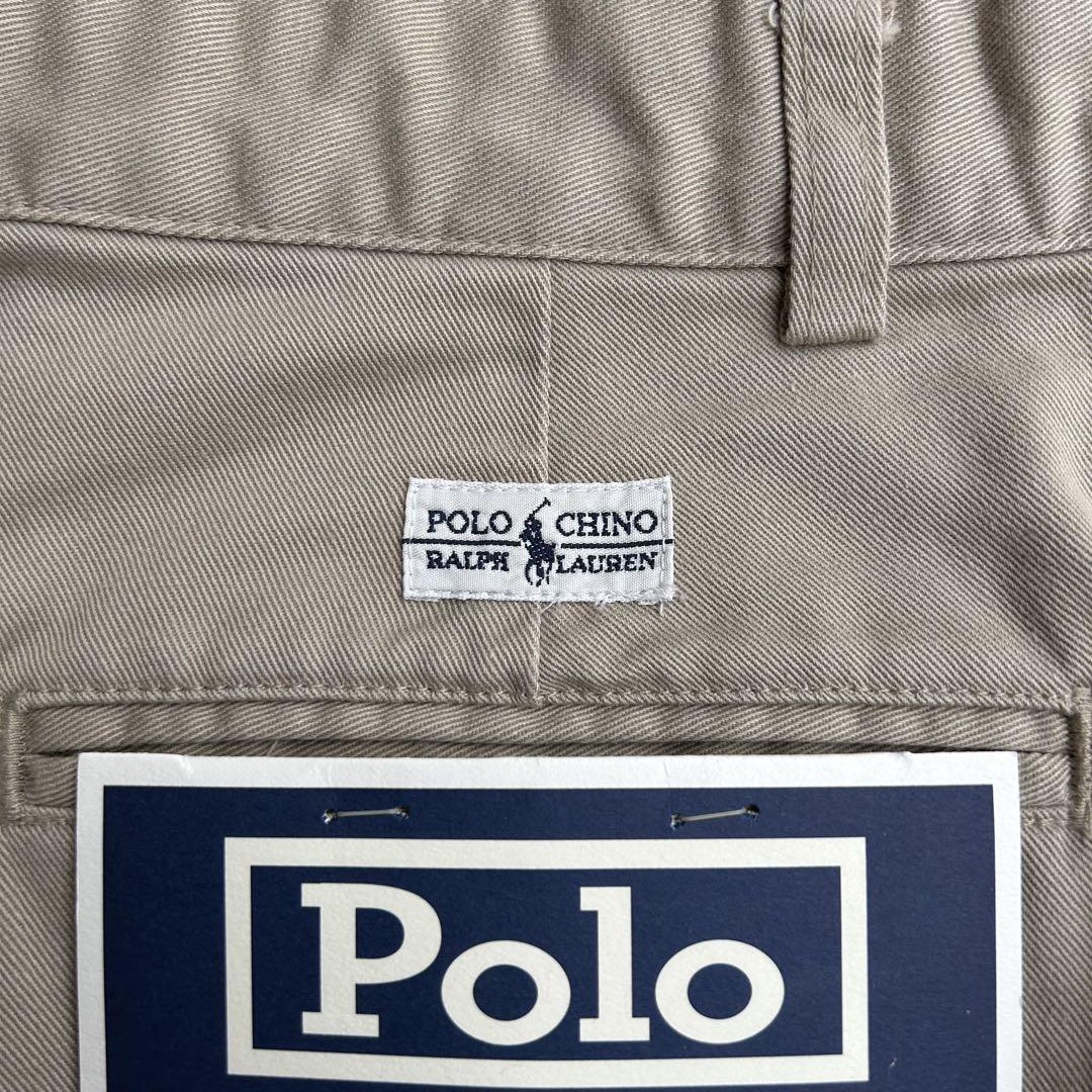 新品 90s POLO Ralph Lauren チノパンツ ポロチノ w30