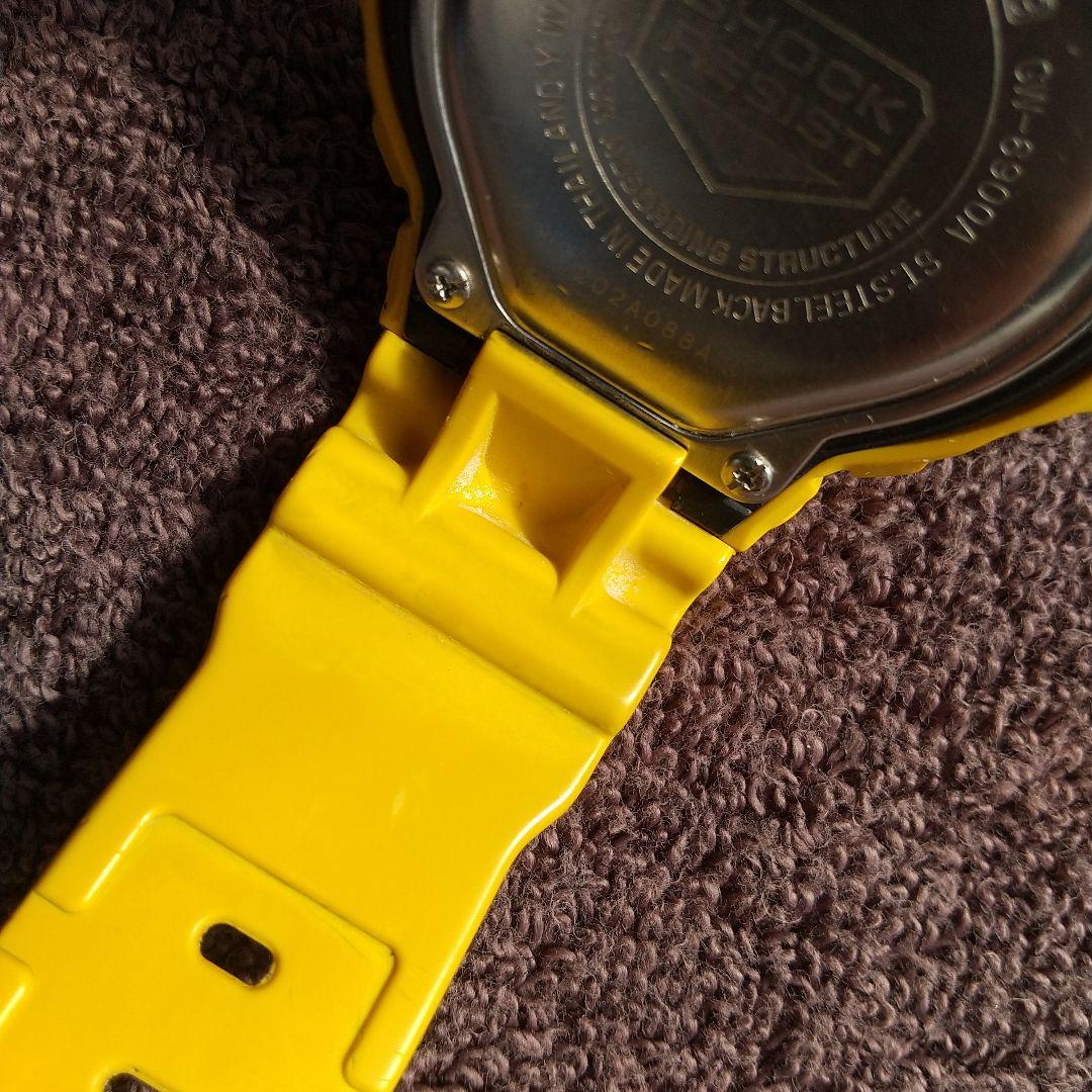 CASIO G-SHOCK イエロー 電波 ソーラー腕時計