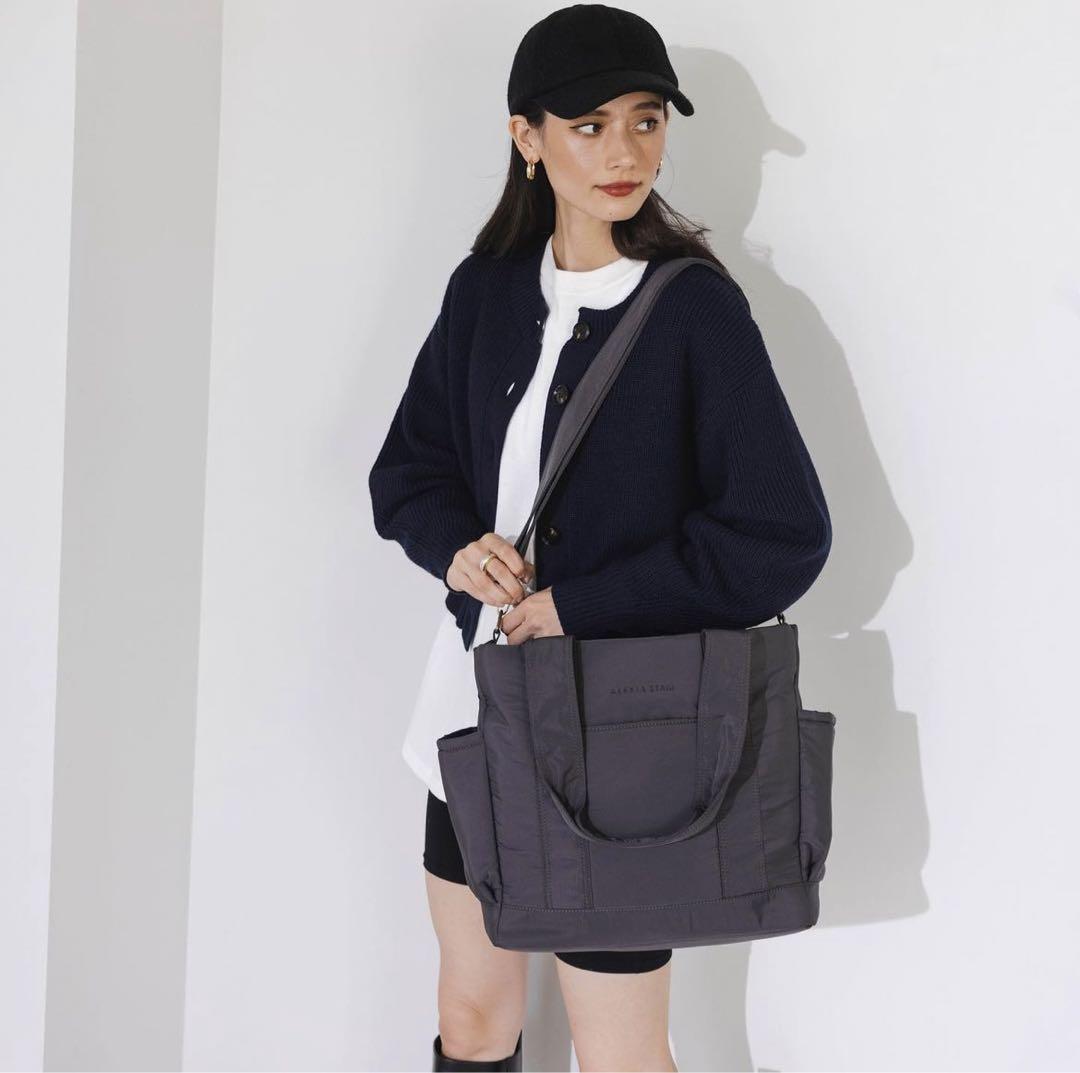 ALEXIA STAM ✳︎ ペアレンツバッグ　チャコール