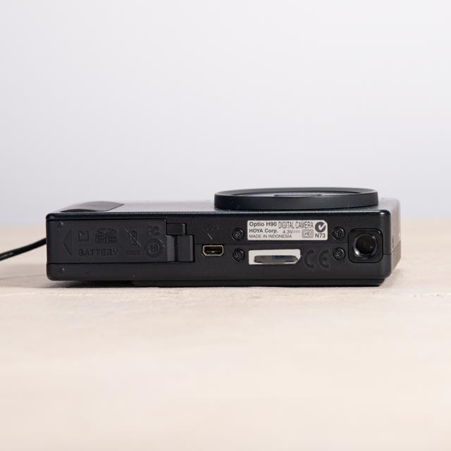 【可愛いすぎるコンデジ】PENTAX optio H90 ブラック×シルバー