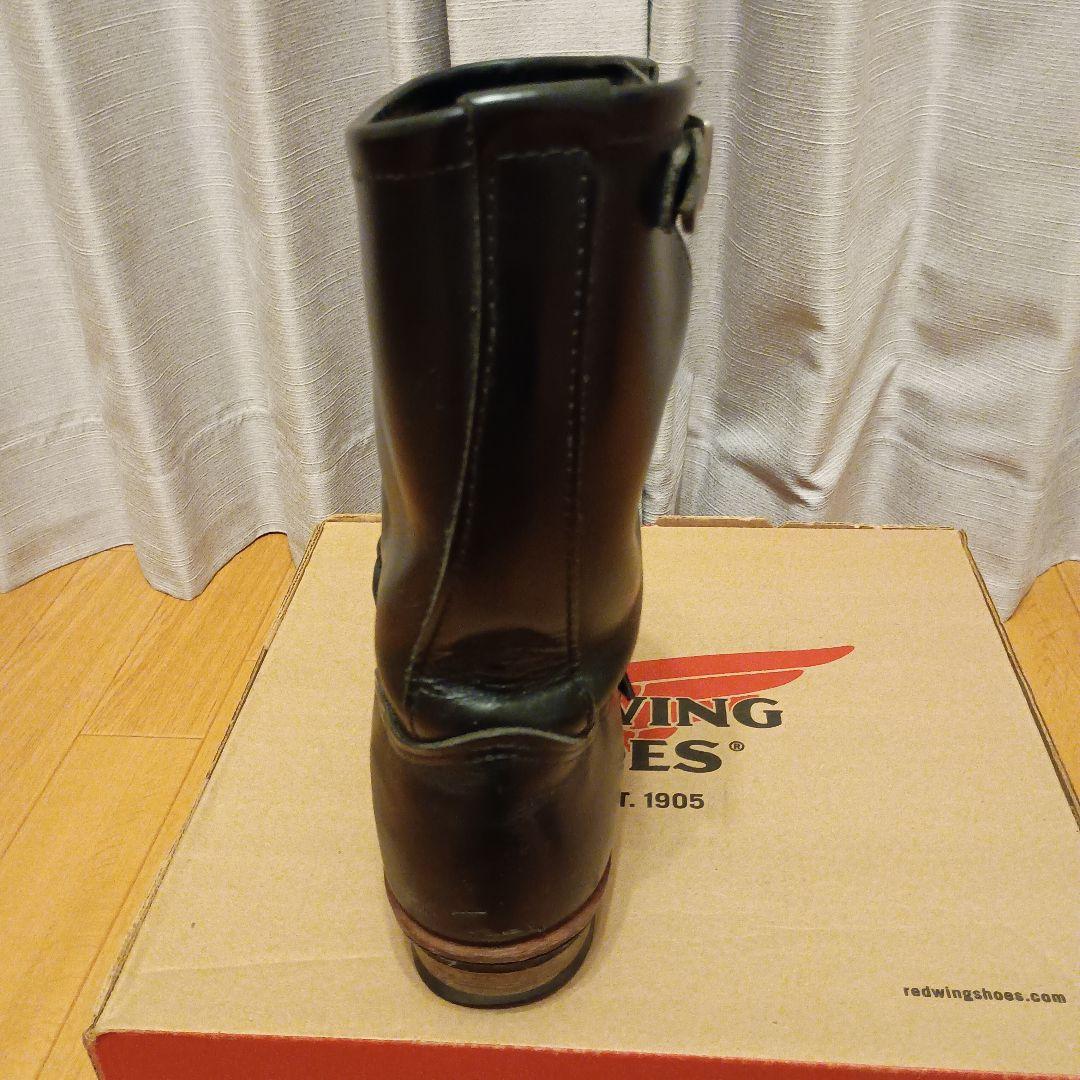 【27.5cm】RED WING エンジニアブーツ ブラック(2268)