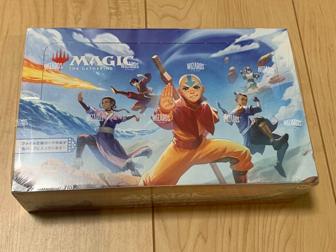 MTG アバター伝説の少年アン 日本語版プレイブースターシュリンク付き 1BOX新品、♥