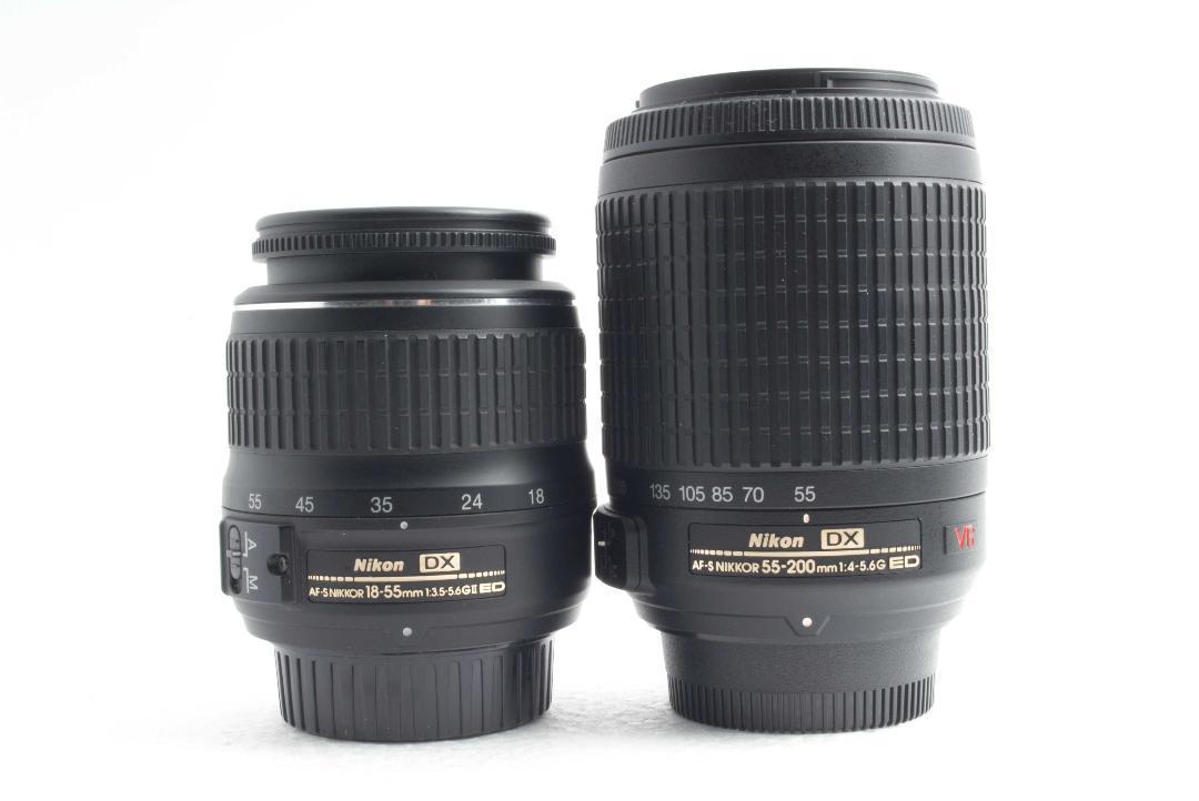 ❄️ Nikon D40X デジタル一眼レフ★ダブルレンズ ★バッグ付★お祝いに