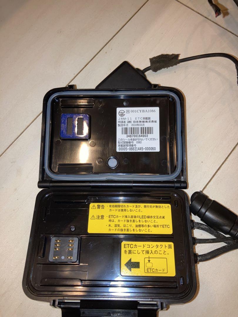 バイク用ETC JRM-11 二輪用ETC 車載器　JRC 2010年03月