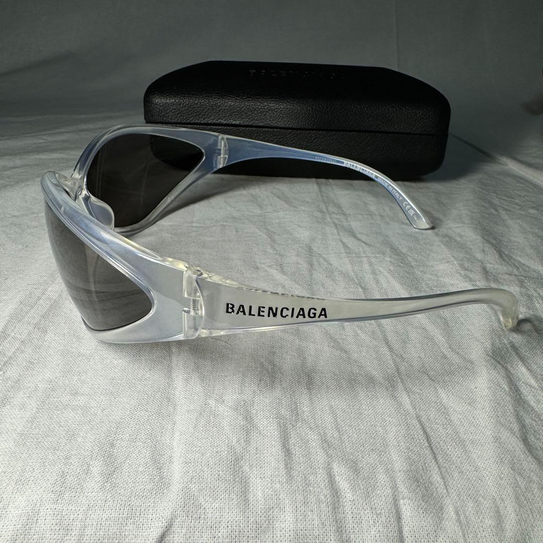 【定価6.4万】BALENCIAGA 90S サングラス クリア BB0285S