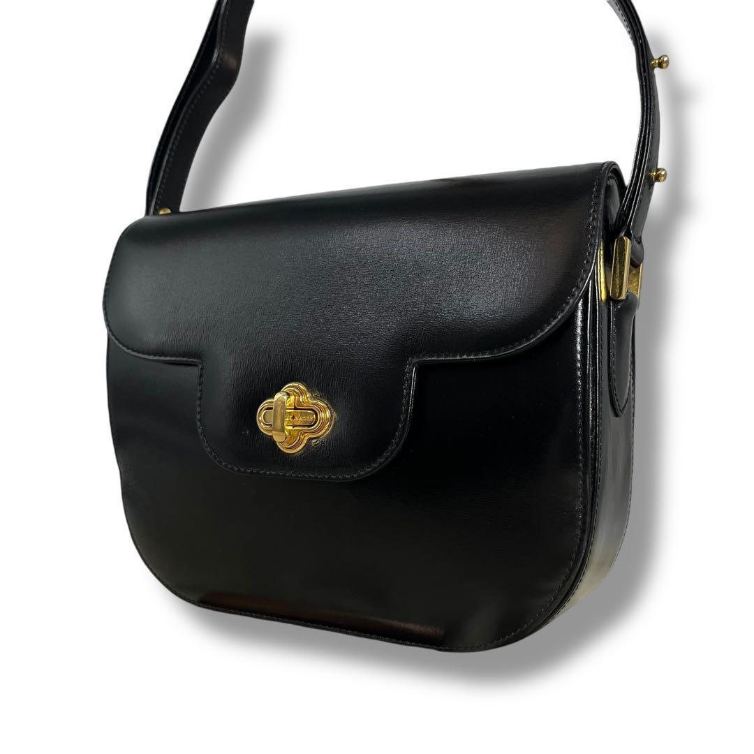 美品BALLYバリー ターンロック　ハンドバッグ　ショルダー　フォーマル　380