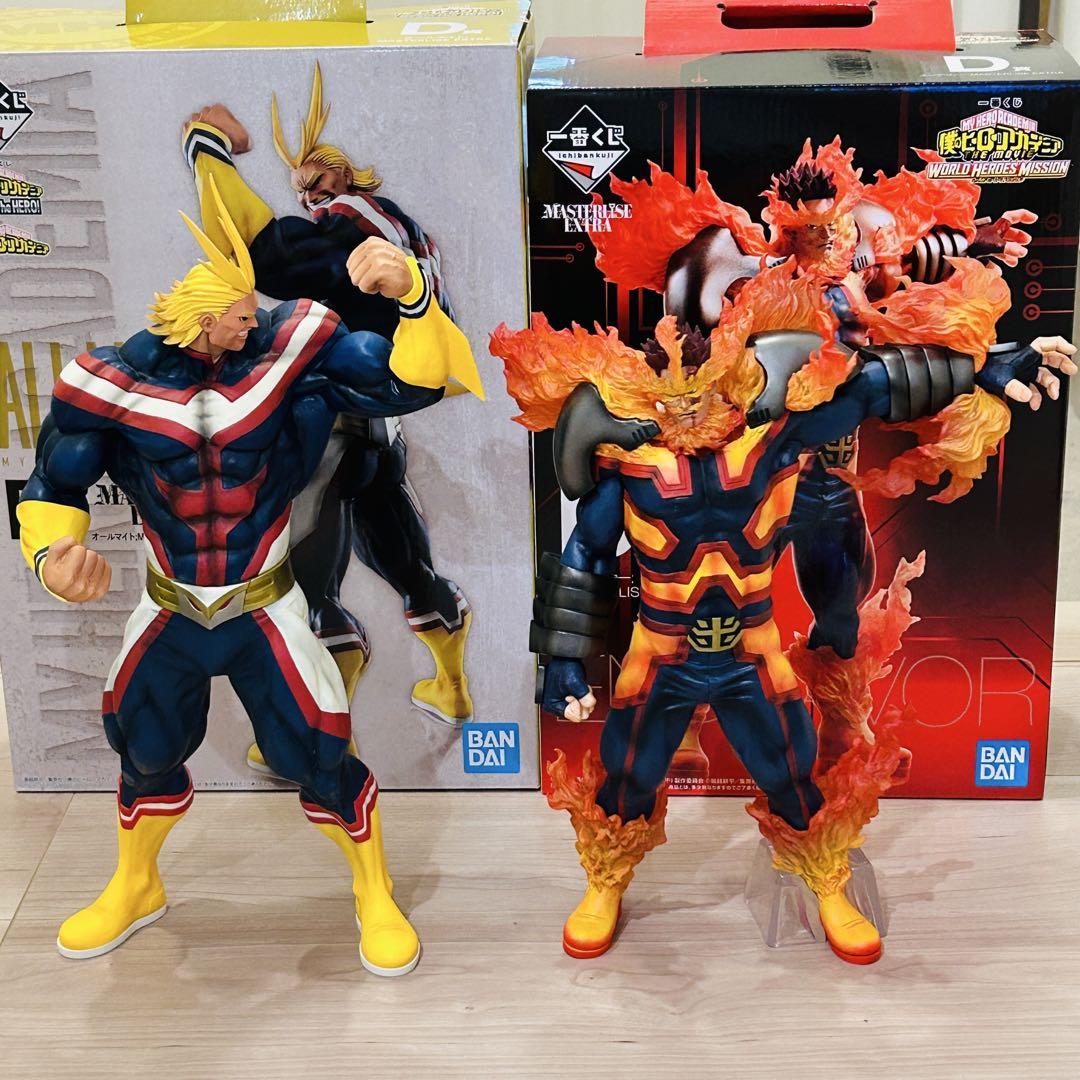 僕のヒーローアカデミア エンデヴァー オールマイト 一番くじフィギュア　D賞