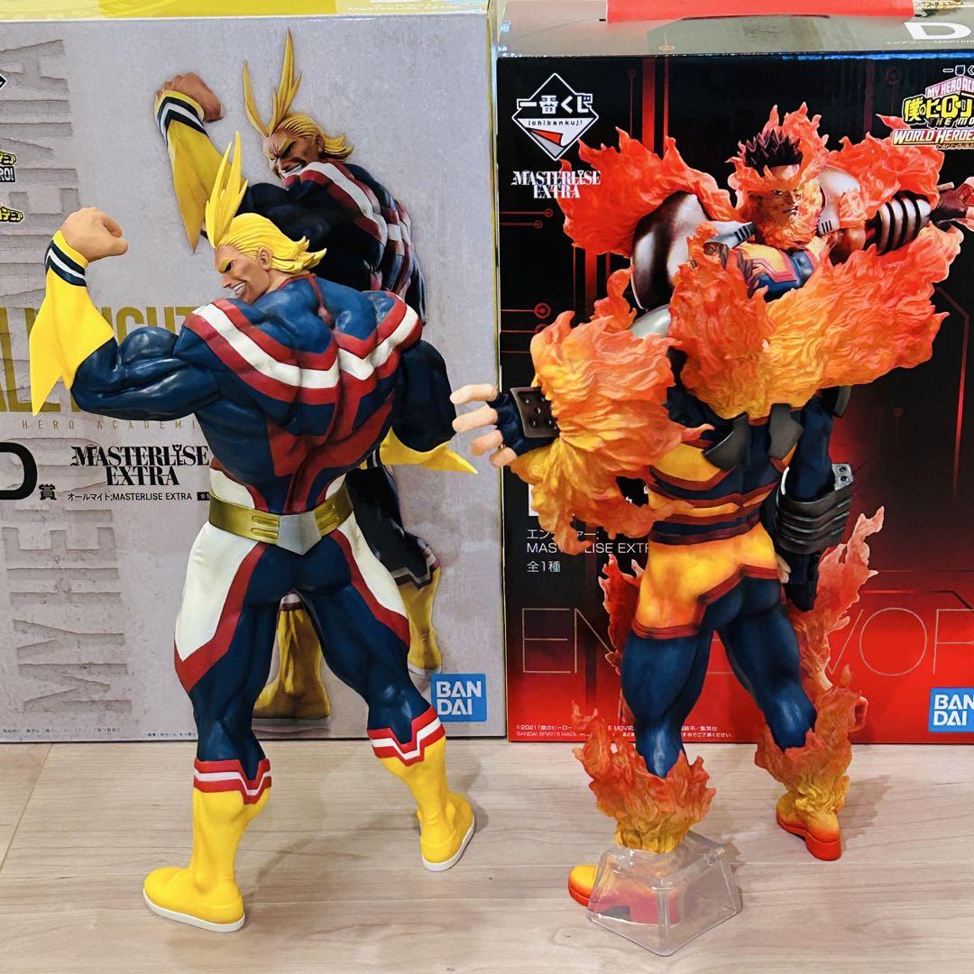 僕のヒーローアカデミア エンデヴァー オールマイト 一番くじフィギュア　D賞