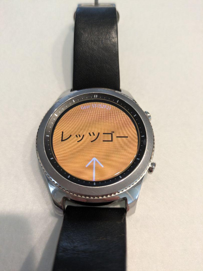 サムスン GalaxyGear S3 Classic スマートウォッチ