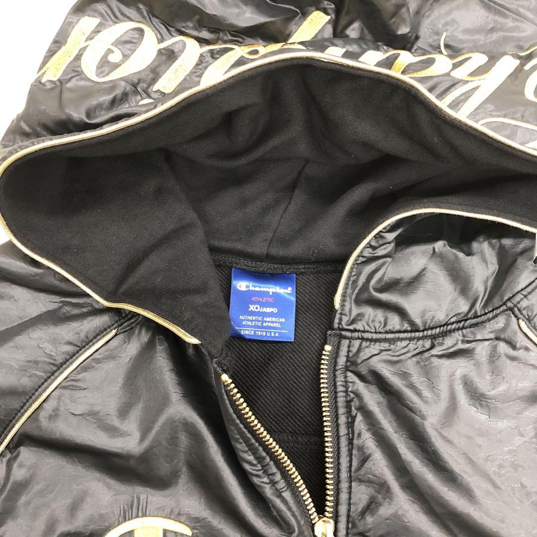 ま1〓 Champion スウェット メンズ 上XO 下O ブラック