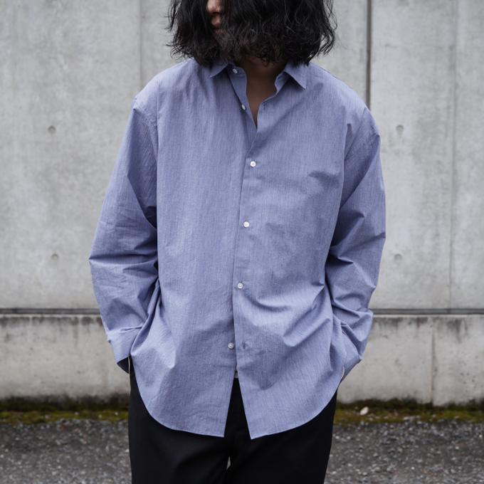 Phlannel Cotton Voile Yarn Over shirt tdc8g-m38012839428 定番超歓迎