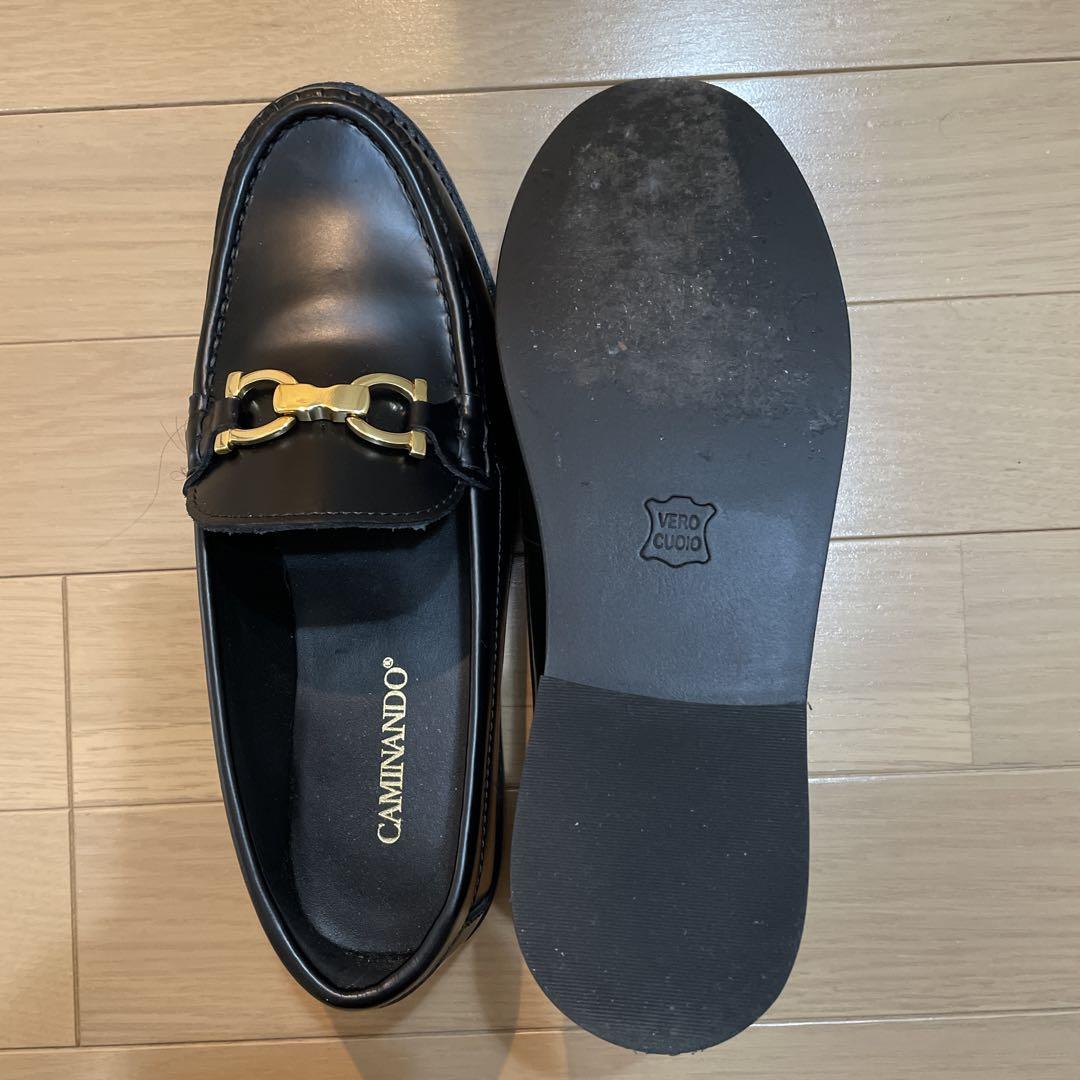 CAMINANDO Signature ローファー ブラック martinique(マルティニーク)｜【CAMINANDO】SIGNATURE LOAFERS