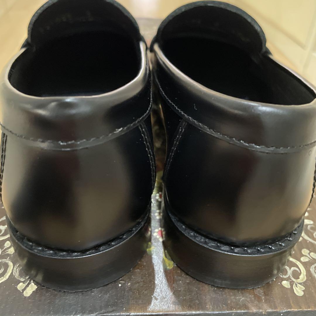 CAMINANDO ローファー　ブラック　ゴールド金具　37 Caminando 黒 ローファー ゴールド金具
