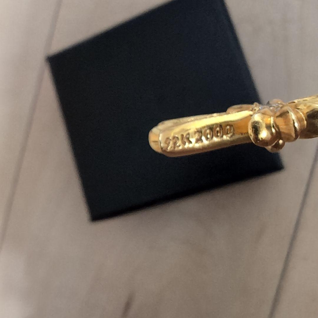 クロムハーツチャーム２２kGOLDダイアモンド
