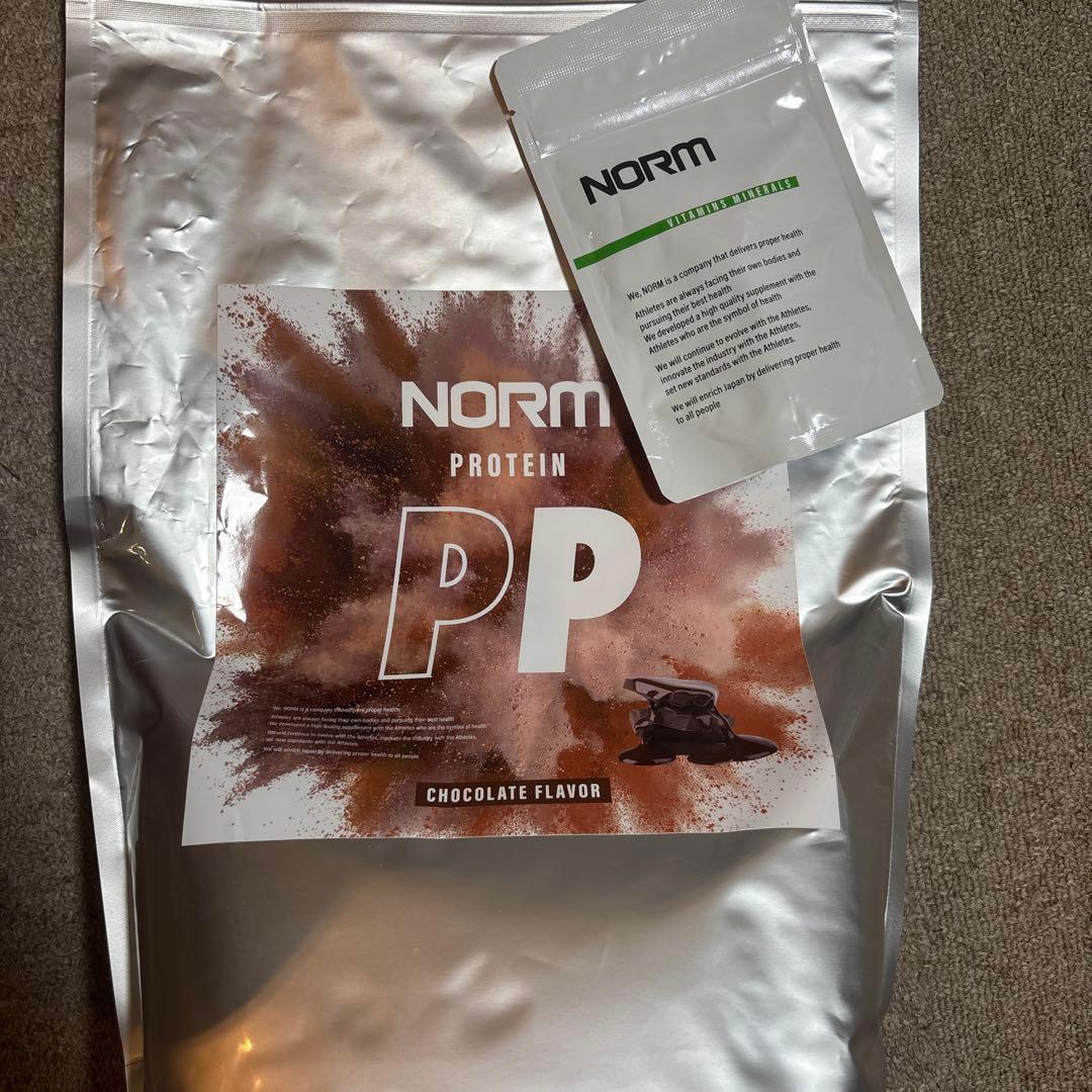 NORM PP チョコレート 1,750g 新商品　錠剤mix付き