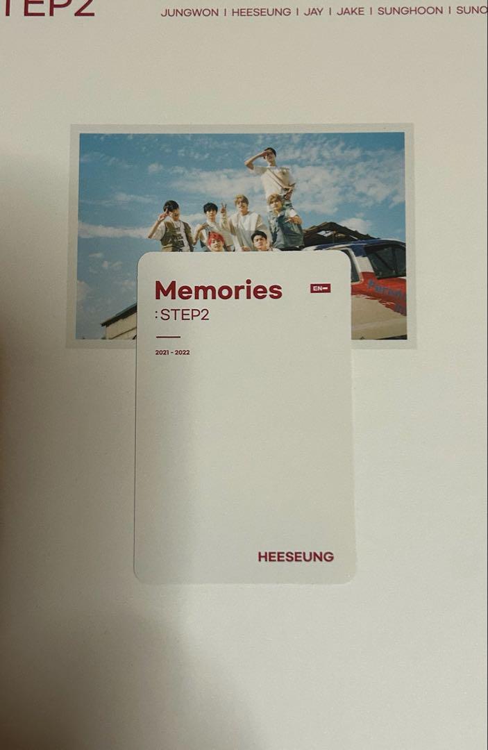 ENHYPEN Memories STEP2 トレカ ヒスン