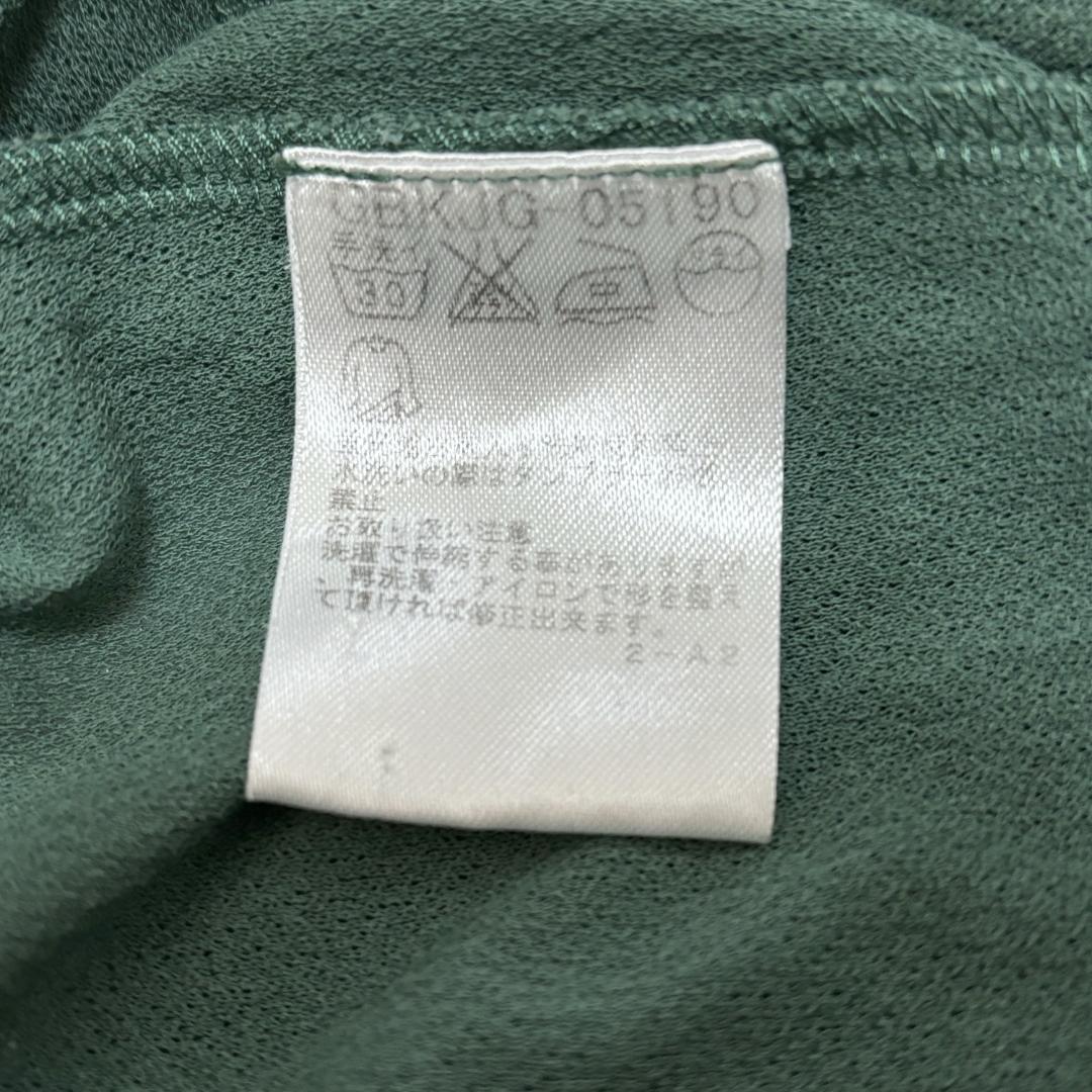 【美品】シビラ Aライン チュニック インナーキャミ付き M グリーン 美品】シビラ Aライン チュニック インナーキャミ付き M