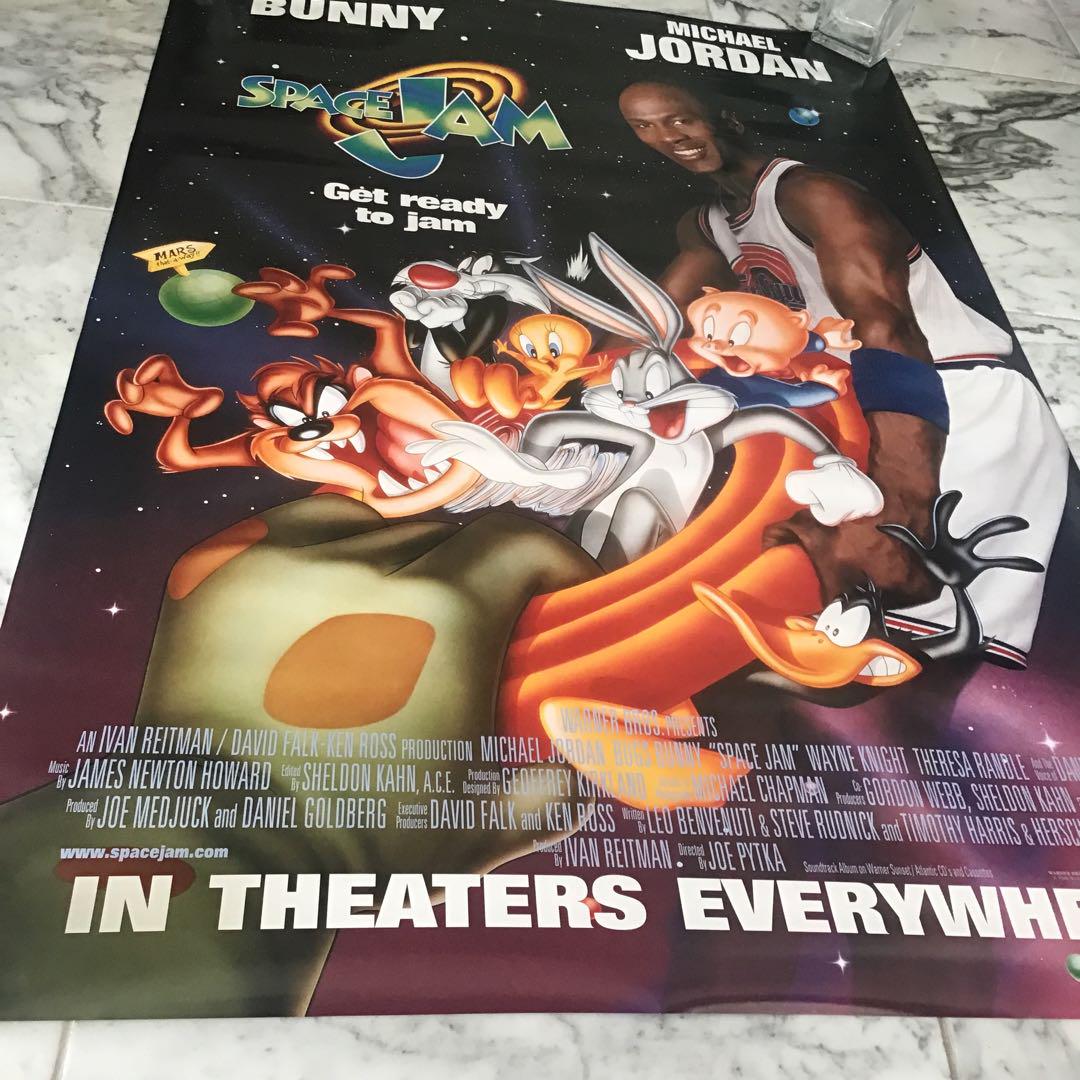 マイケル・ジョーダン   大型ポスター1996年   SPACE JAM
