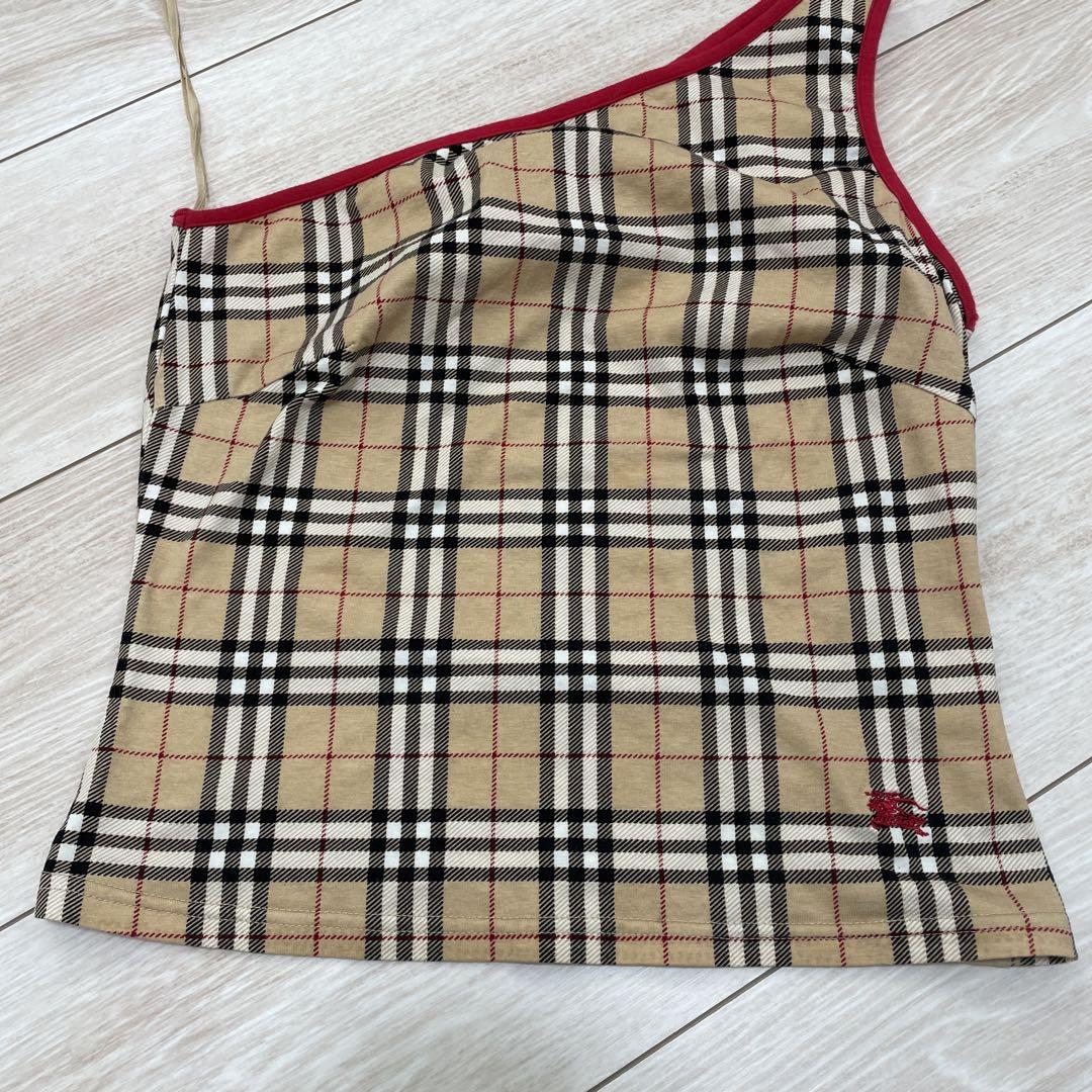 美品 BURBERRY BLUE LABEL ノバチェック キャミソール M