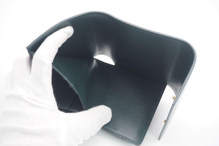 最新作特価 CELINE グリーン AB 美 D5hBc-m38017872024 三つ折り財布 スモールトリフォールドウォレット 2022限定SALE