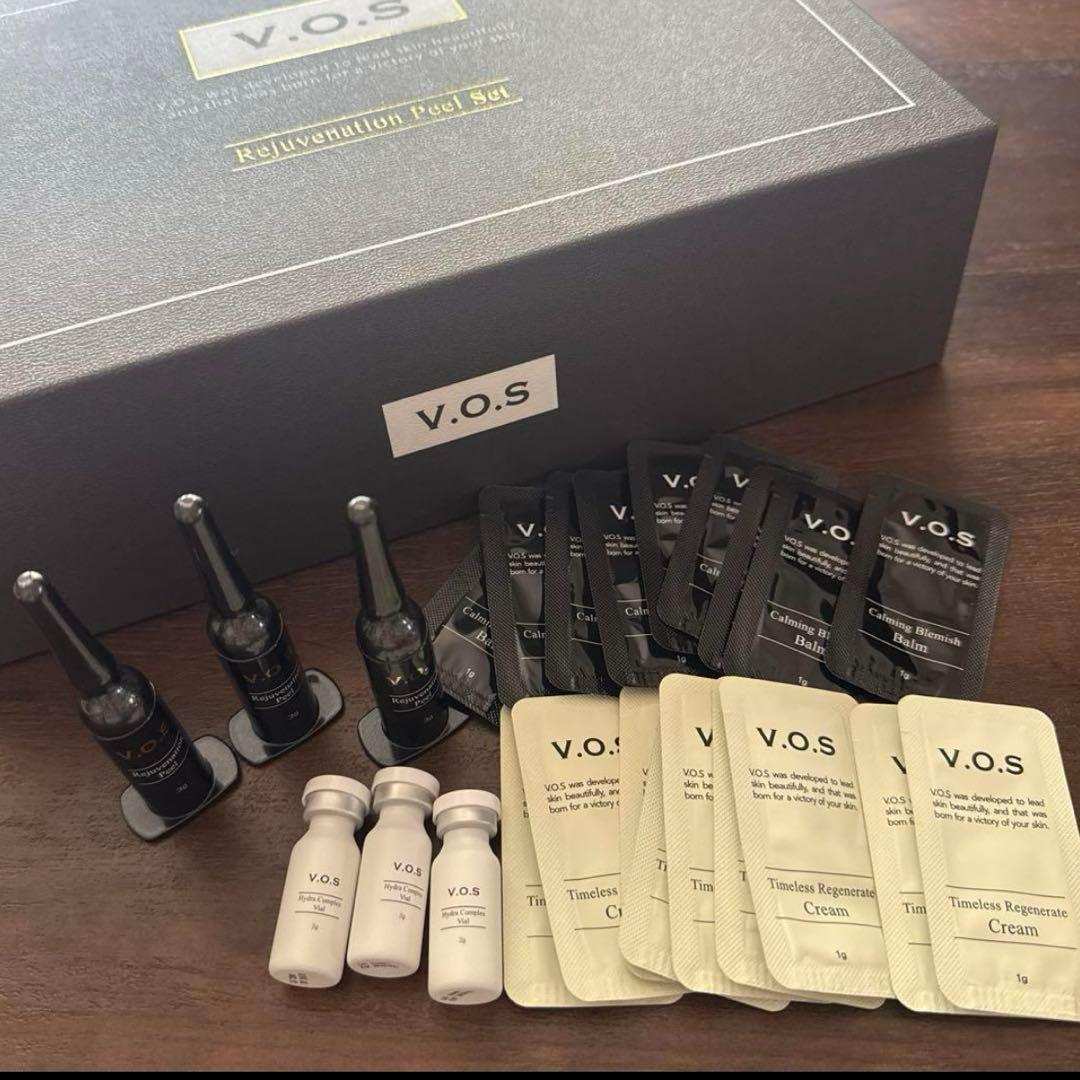 ☘️VOS サロンケア レストレーションピールソリューション×3回分 ブラック