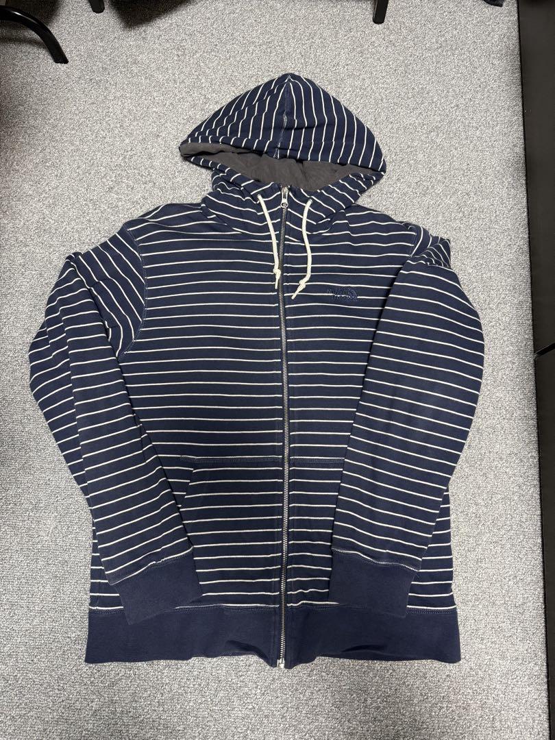 THE NORTH FACE ストライプ ジップパーカー