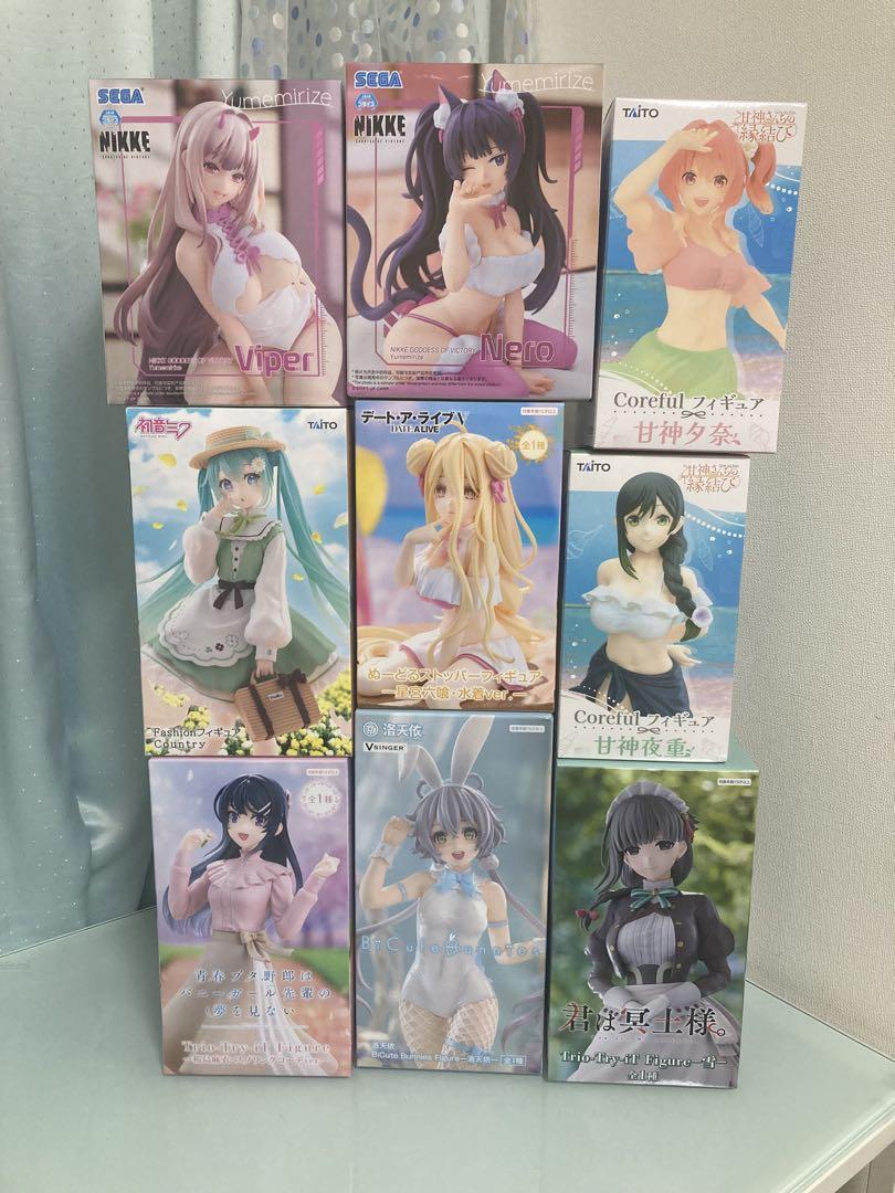 美少女フィギュアまとめ売り 9個オンライン