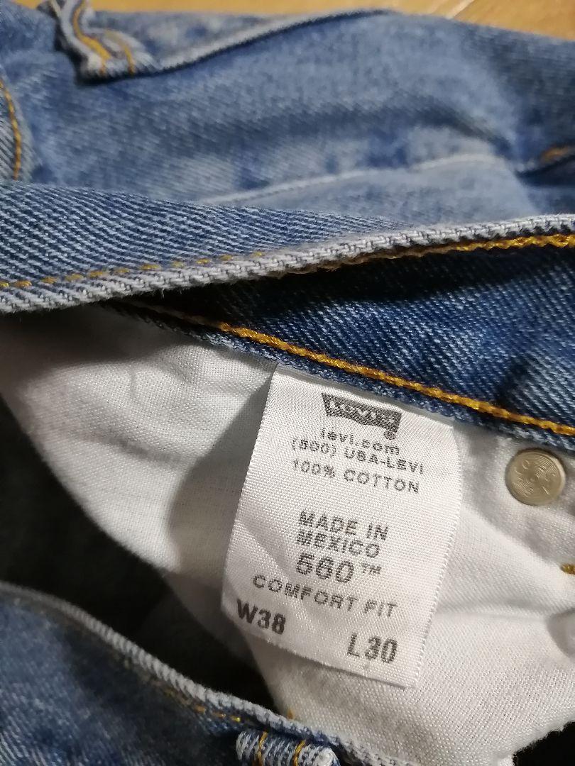 新品お得 Levi's ジーンズ テーパードパンツ w38 mYitO-m38021209128 リーバイス560 バギーデニム 大得価新品