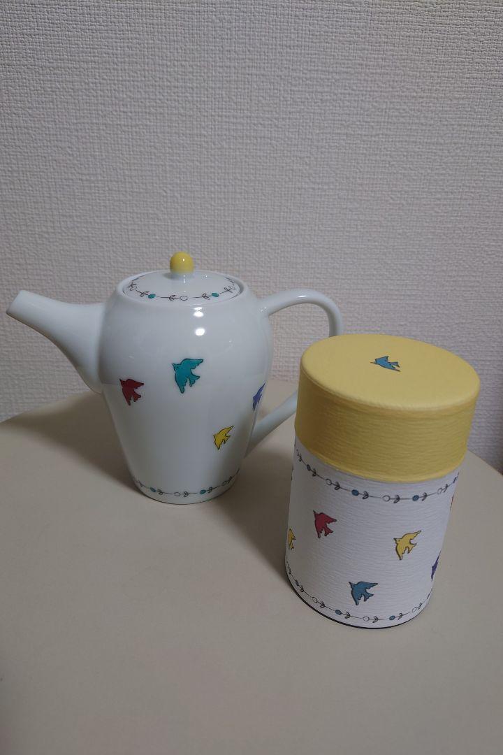 アフタヌーンティーリビングティーポット・茶筒（空缶）