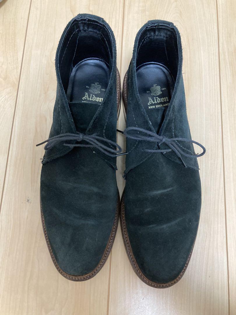 Alden スエードブーツ