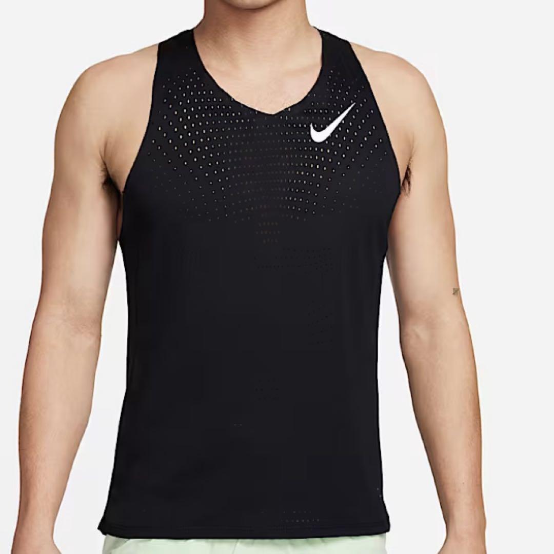 【新品未使用】Nike エアロスイフトドライフィット タンクトップ M ブラック
