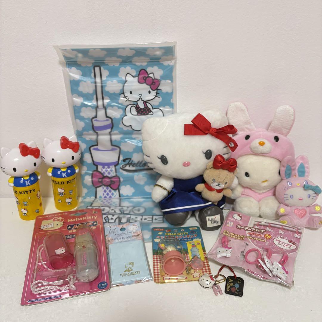 平成レトロ　ハローキティ　ぬいぐるみ　雑貨　セット