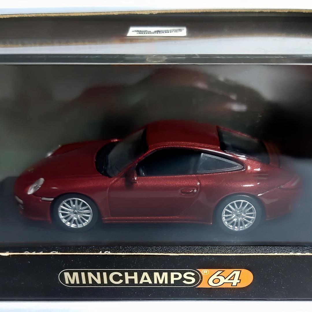 【レア・未開封】ミニチャンプス 64 ポルシェ911 カレラ ルビー ミニカー レア・未開封】ミニチャンプス 64 ポルシェ911 カレラ ルビー