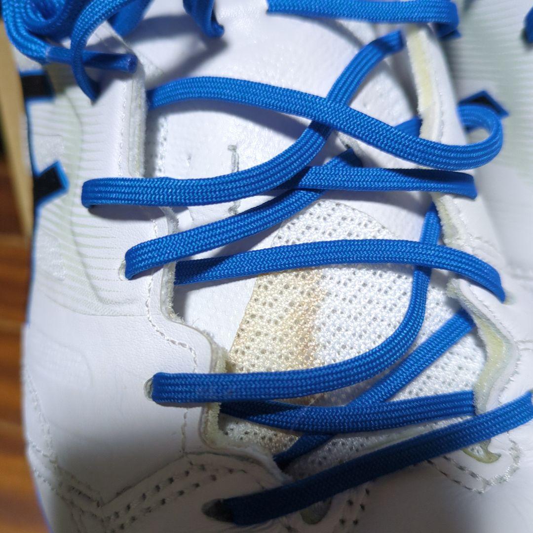 ASICS　デスタッキ　フットサルシューズ　ホワイト／ブルー