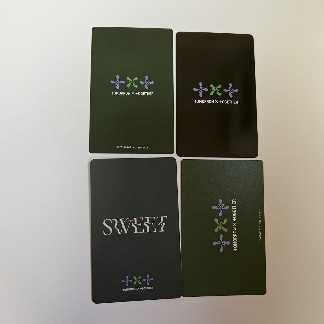 TXT sweet ヒュニンカイ weverse ラキドロ トレカ セット - メルカリ
