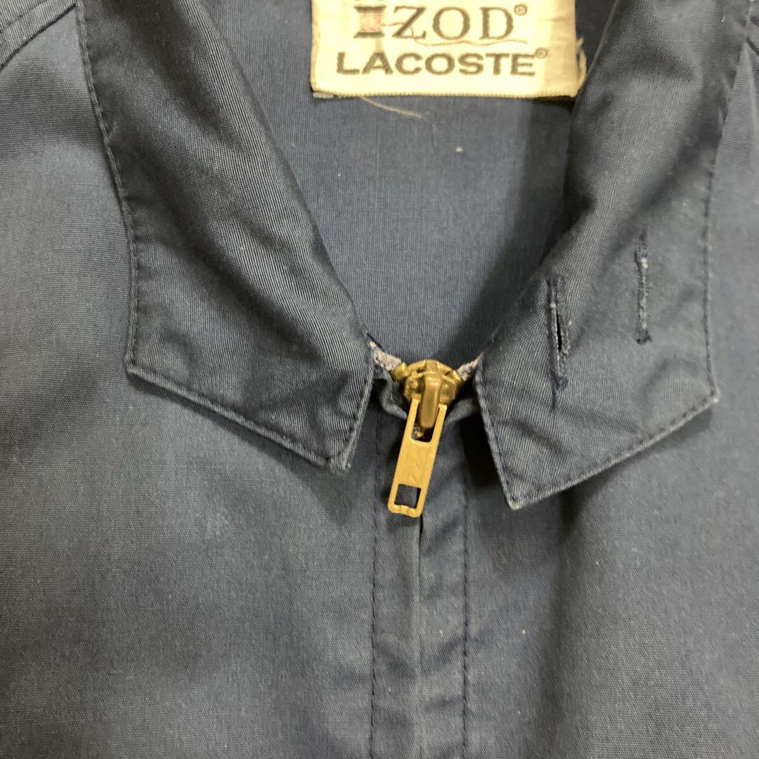 希少IZOD LACOSTEヴィンテージ ドリズラージャケット ⭐️糸巻 希少IZOD LACOSTEヴィンテージ ドリズラージャケット ⭐️糸巻