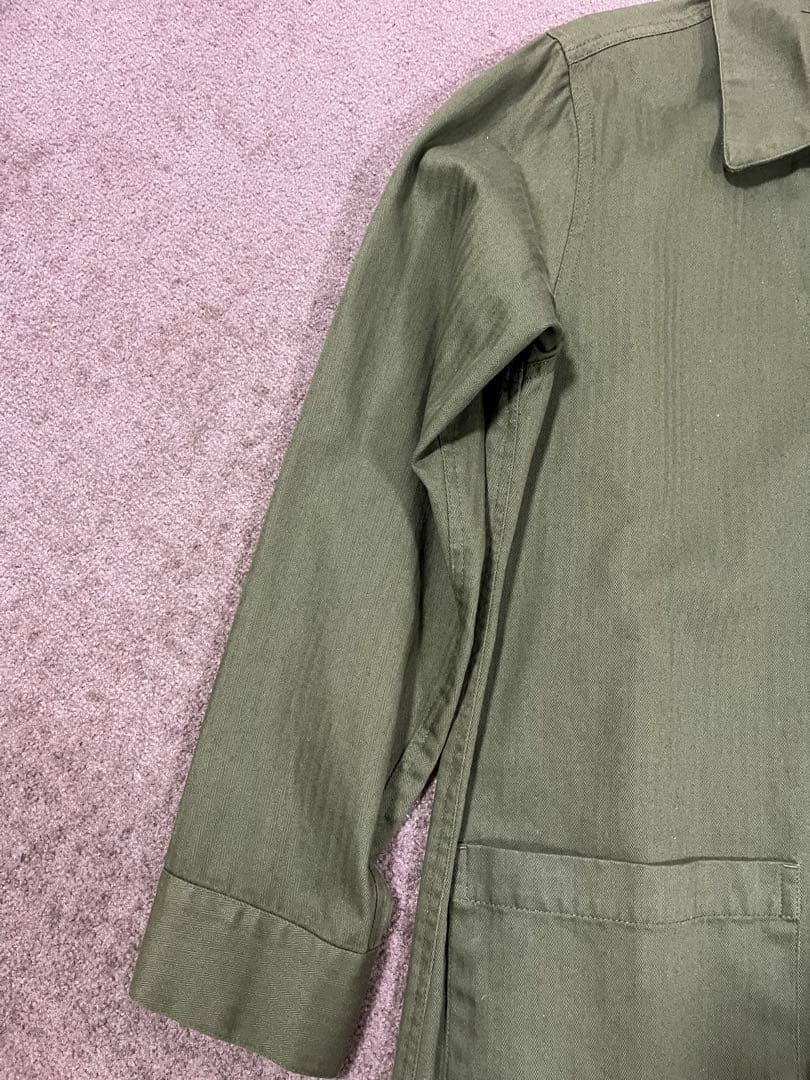 オリーブグリーン ミリタリージャケット Sサイズ